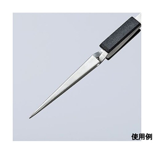 165mm 逆作用ピンセット(直/ステン