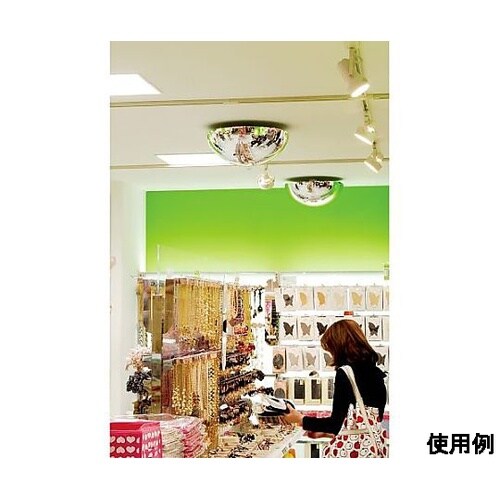 φ495x225mm ドーム型ミラー(ア