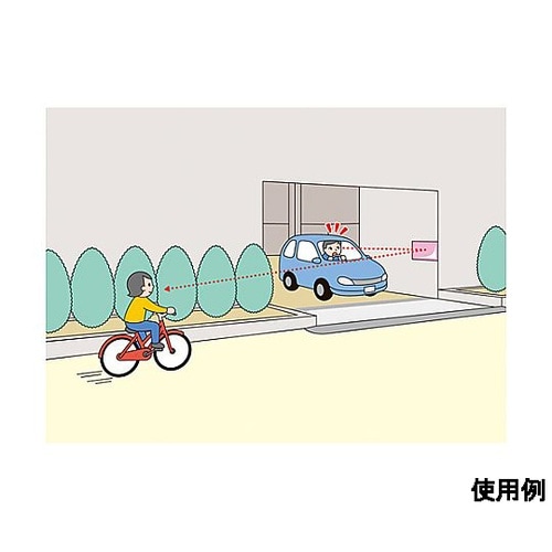 150x210mmフラット型凸面機能ミラ