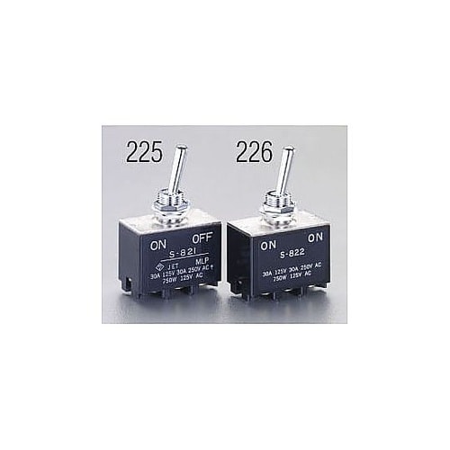 125V/30A 2極単投トグルスイッチ