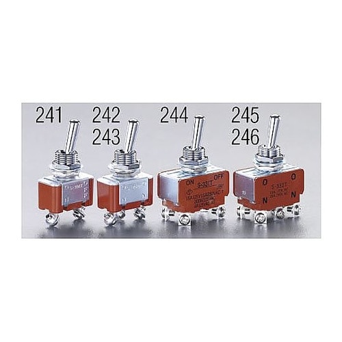 125V/15A 2極双投/トグルスイッ