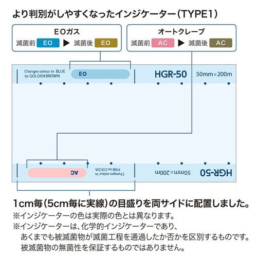 滅菌ロールバッグ HGR−200