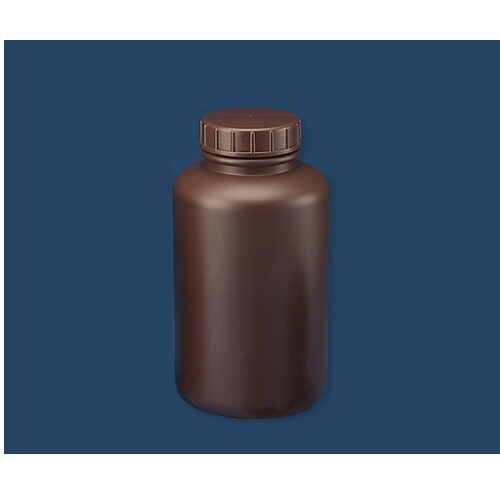 AS 広口丸型遮光瓶5L(茶)