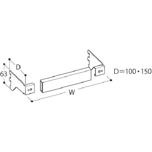 タテヤマアドバンス 角バーセット W1200×D1