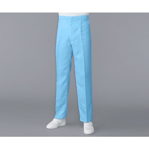 AS 無塵衣AS304A パンツ ブルー LL