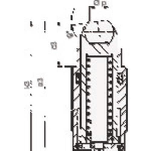 ROEMHELD ねじ付きクランプ・シリンダー(油