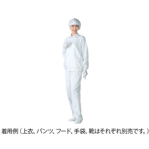 AS 無塵衣AS203C 上衣 ホワイト M