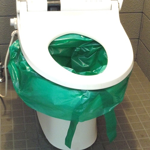 緑十字 非常用トイレ 防災用品 ベンリー袋(100