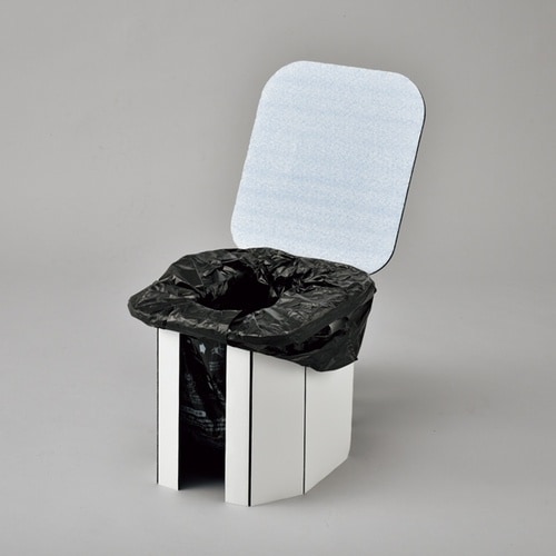 緑十字 防災用品 プラ段インスタントイレ