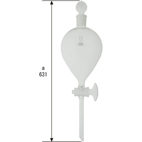 SIBATA 分液ロート ガラスコック付 3000