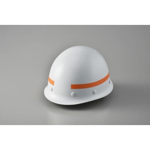 緑十字 ヘルメット用ラインテープ オレンジ HLM