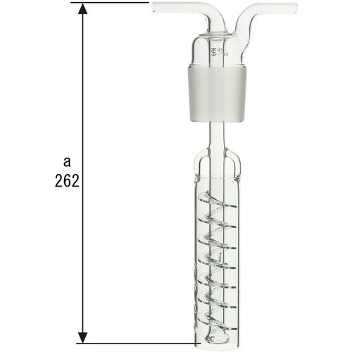 SIBATA 中管 共通摺合ガス洗浄びん 市瀬式