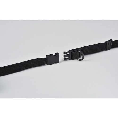 緑十字 吊り下げ名札 本体:クリア ストラップ:黒