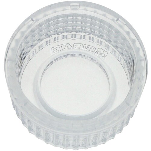 SIBATA 透明キャップ ねじ口びん用 GL−4