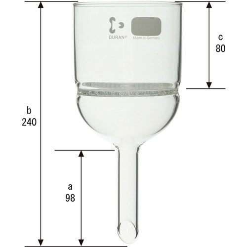 SIBATA ブフナーロート ガラス目皿板封じ込み