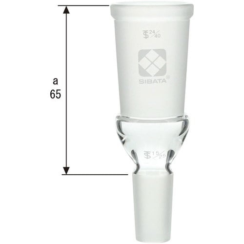 SIBATA 共通摺合連結管 径違い 拡大用 24