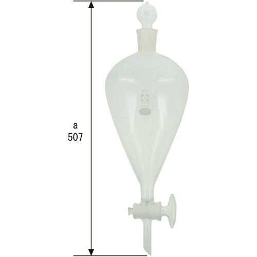 SIBATA 分液ロート スキーブ形 ガラスコック