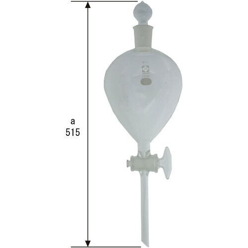 SIBATA 分液ロート ガラスコック付 2000