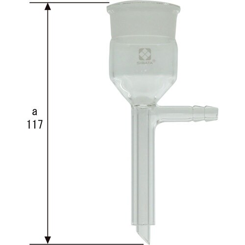 SIBATA 共通摺合ロート足 分離足式ガラスろ過