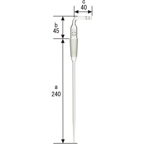 SIBATA 共通摺合ガス吹込管 19/38