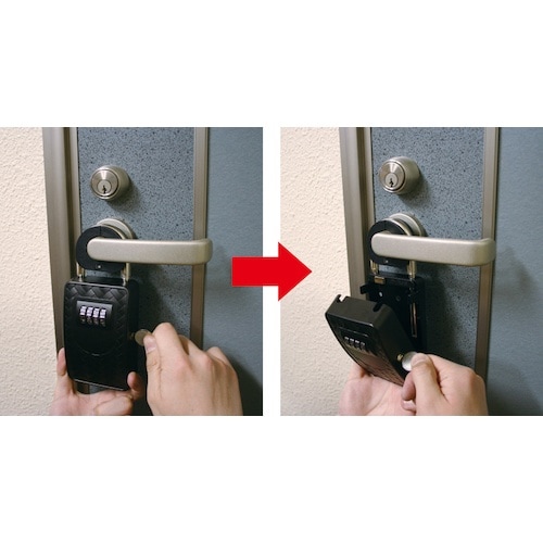 緑十字 キーストック(ダイヤル+シリンダー錠兼用型