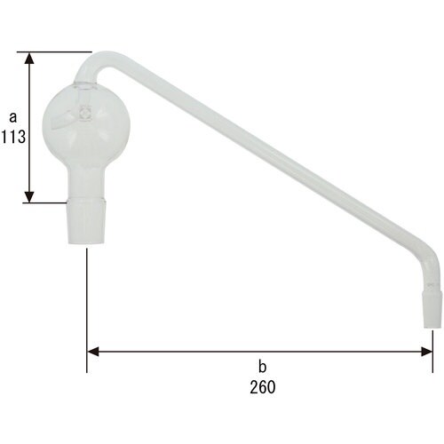 SIBATA SPCトラップ球 傾斜形 SPC−2