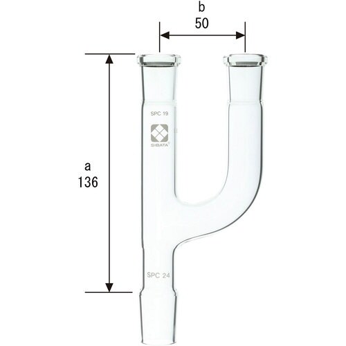 SIBATA SPC連結管 二又 SPC−19−2