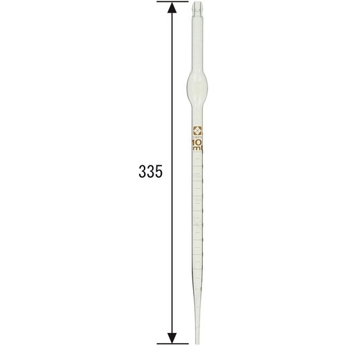 SIBATA 駒込ピペット 10mL 10入
