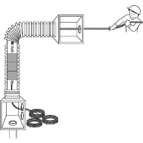 DENSAN パイプスポンジャー90mm