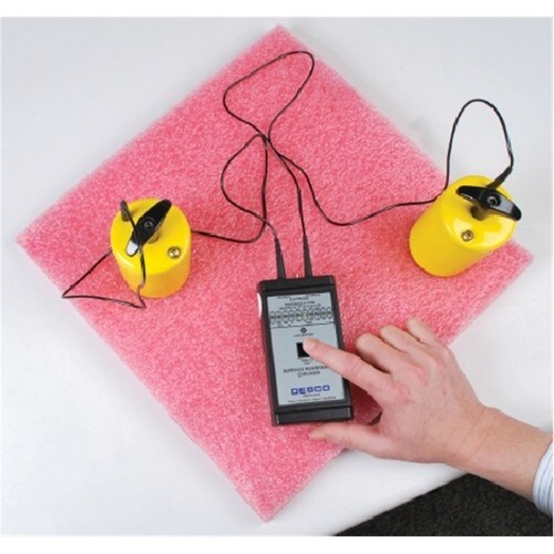 DESCO 表面抵抗測定器、9V電池作動、プローブ