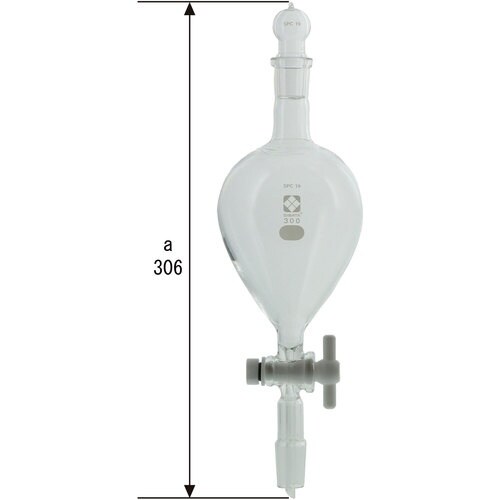 SIBATA SPC分液ロート PTFEコック付