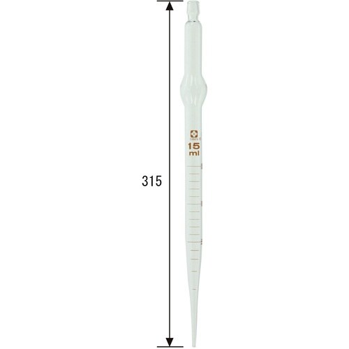 SIBATA 駒込ピペット 15mL 5入