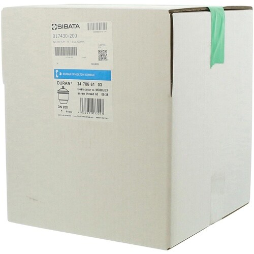 SIBATA ねじ口デシケーター 上口 200mm