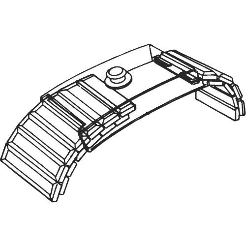 DESCO プレミアム金属製リストストラップ 長さ