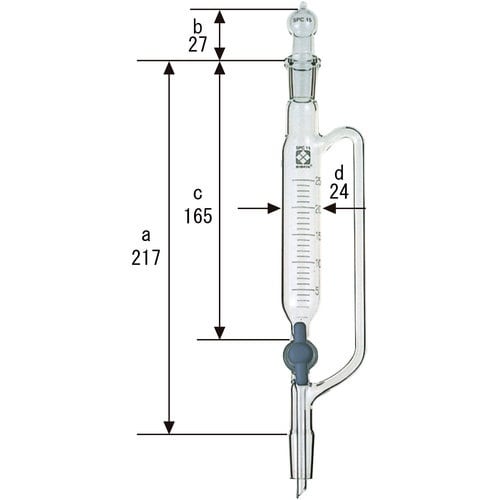 SIBATA SPC分液ロート 圧力平衡側管 PT
