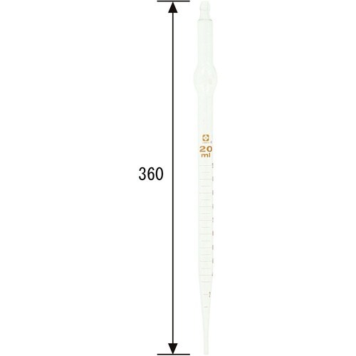 SIBATA 駒込ピペット 20mL 5入