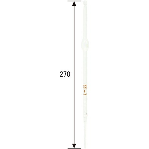 SIBATA 駒込ピペット 1mL 10入