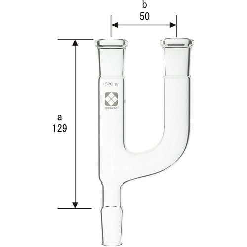SIBATA SPC連結管 二又 SPC−19−1