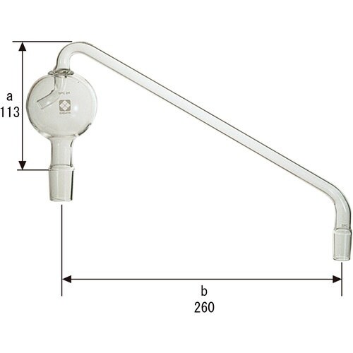 SIBATA SPCトラップ球 傾斜形 SPC−2