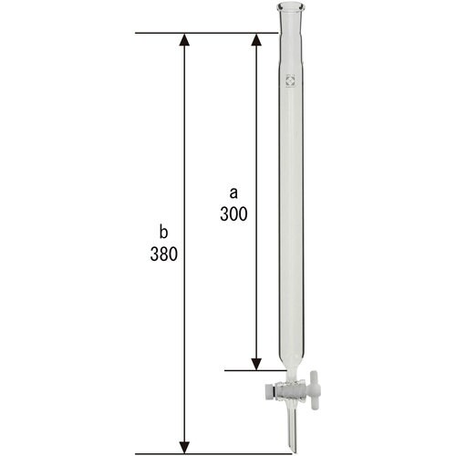 SIBATA SPCクロマトカラム PTFEコック
