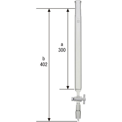SIBATA SPCクロマトカラム PTFEコック