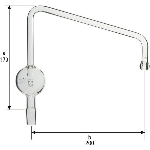 SIBATA SPCトラップ球 傾斜形 SPC−1