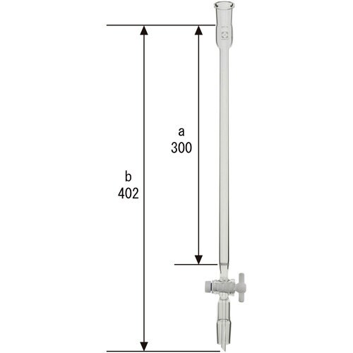 SIBATA SPCクロマトカラム PTFEコック