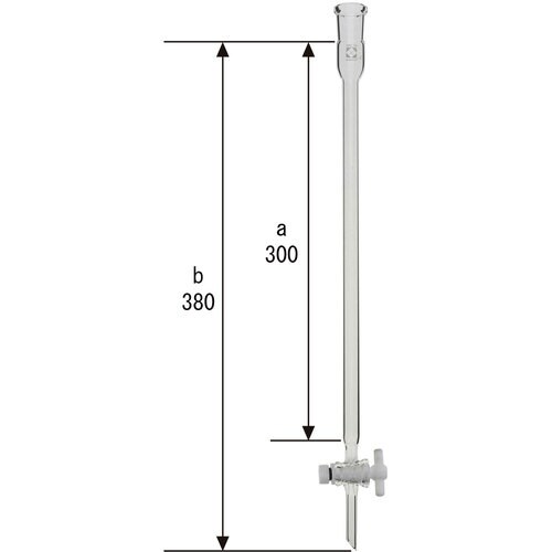 SIBATA SPCクロマトカラム PTFEコック
