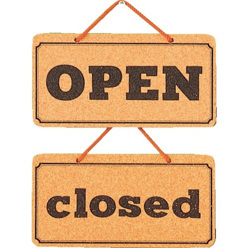 光 サインプレート OPENーCLOSED