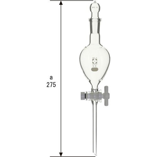 SIBATA SPC分液ロート PTFEコック付