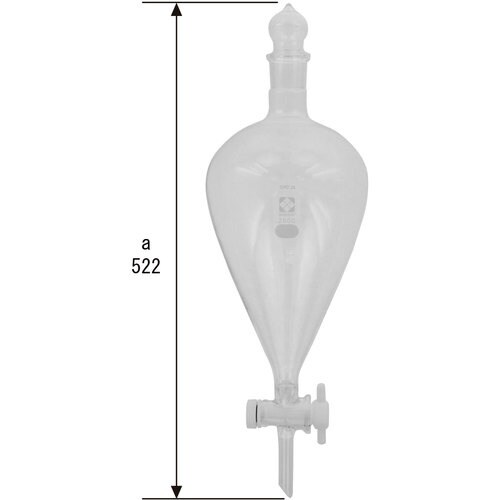 SIBATA SPC分液ロート スキーブ形 PTF