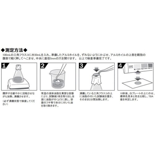 SIBATA TBA試験紙 50入