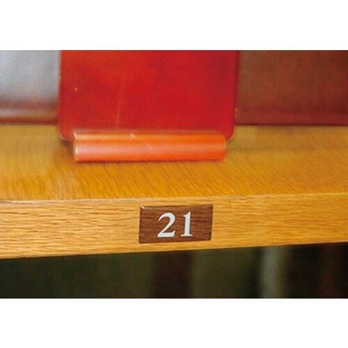 光 テーブルナンバー 表示内容9 オーク