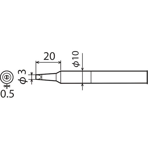 グット 替こて先3D型 CXR−60/80用